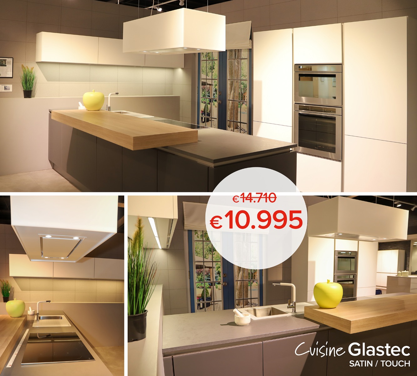 keuken glastec satin/touch 