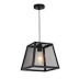 Euro Light Sering Hanglamp LED - 1xE27 - Zwart