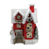 Rood kasteel LED verlichting 48 cm