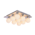Euro Light Sphynx Plafondlamp LED - 9x3,5W - Grijs