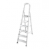 Aluminium ladder 6 treden