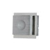 Euro Light Husky Plafondlamp LED - 1x5W - Vierkant - Grijs