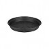 Onderschotel kweekpot/bloempot Green Basics 17 cm zwart