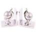 Aluminium boekhouders 12 x 8 x 12 cm