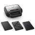 Tefal UltraCompact 3in1 - SW383D - Wafel/Croque Machine en Contactgrill - 700W - Stainless Steel