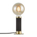Nordlux Galloway Bureaulamp - E27 - Niet Dimbaar - Ø5,5x17,5cm - Glas/Metaal - Zwart