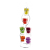 Set van 6 aperitiefglaasjes met staander