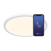 Nordlux Oja Smart LED Plafondlamp - Dimbaar - Ø29,4x2,3cm - Kunststof - Wit
