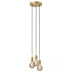 Nordlux Paco Hanglamp - Niet Dimbaar - Ø18,1x17,3cm - Metaal - Goud