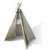 Tipi tent met deken en kussen