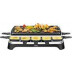 Tefal Inox & Design Gourmetset - RE4588 - 10 Pannetjes - RVS - Geschikt voor 10 Personen - Zwart