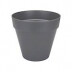 Bloempot Loft Urban rond 40 cm antraciet