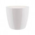 Bloempot Brussels Diamond rond 14 cm wit