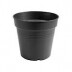 Kweekpot/ Bloempot Green Basics 13 cm zwart
