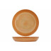 Cosy&Trendy Bistro Mustard Yellow Schaal - Ø25.5X4.1cm - Aardewerk - Geel