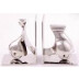 Aluminium set boekhouders 13 x 8 x 17 cm