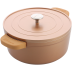 Dagelijkse Kost Jeroen Meus Proline Stoofpot met Deksel - Keramische Antikleef - 26cm - Koper