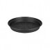 Onderschotel kweekpot/bloempot Green Basics 14 cm zwart