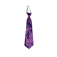 Cravate de fête, violet - Surmatelas - Marque Partyline
