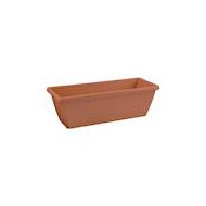 Bloembak Barcelona trough 50 cm terra - Merk Elho - Inhoud 10 l