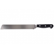 Cosy&Trendy Delish  Chef Couteau à Pain - 20,5cm - Acier Inoxydable - Noir/Argent - Marque Cosy & Trendy