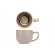 Cosy&Trendy Forest Tasse à Espresso - 90 ml/ Ø6,5cm - Grès - Crème - Marque Cosy & Trendy - Couleur Crème