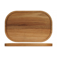 Cosy&Trendy Acacia Serveerplank - 30x20cm - Bamboe - Natuur - Merk Cosy & Trendy - Materiaal Bamboe - Kleur Naturel