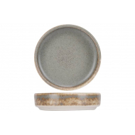 Cosy&Trendy Melia Assiette Plate - Ø9cm - Porcelaine - Gris/Vert - Marque Cosy & Trendy - Couleur Gris,Vert - Matériel Porcelaine