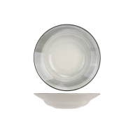 Cosy&Trendy Baltic Assiette à Pâtes - Ø29cm - Grès - Gris - Marque Cosy & Trendy - Couleur Gris - Matériel Poterie