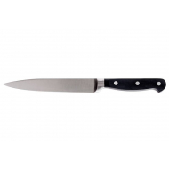 Cosy&Trendy Delish Chef Couteau de Cuisine - 14 cm - Acier Inoxydable - Noir/Argent - Marque Cosy & Trendy