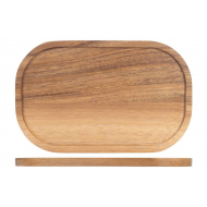 Cosy&Trendy Acacia Serveerplank - 22x4cm - Bambou - Bois Naturel - Marque Cosy & Trendy - Matériel Bambou