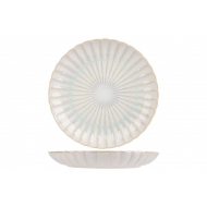 Cosy&Trendy Assiette Plate Astera Pure - Ø27,5cm - Grès - Blanc - Marque Cosy & Trendy - Matériel Poterie - Couleur Blanc