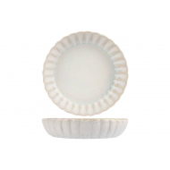 Cosy&Trendy Assiette Creuse Astera Pure - Ø22cm - Grès - Blanc - Marque Cosy & Trendy - Couleur Blanc - Matériel Poterie