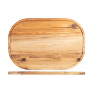 Cosy&Trendy Acacia Serveerplank - 45x30cm - Bambou - Bois Naturel - Marque Cosy & Trendy - Matériel Bambou