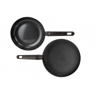Cosy&Trendy Full Black Poêle Wok - Ø28cm - Aluminium - Noir - Marque Cosy & Trendy - Convient pour Électrique,Gaz,Induction,Keramisch