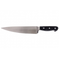 Cosy&Trendy Delish  Chef Couteau de Chef - 21cm - Acier Inoxydable - Noir/Argent - Marque Cosy & Trendy