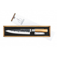 Forged Olive Couteau de Chef - 20cm - Acier Inoxydable/Bois - Bois d'Olivier
