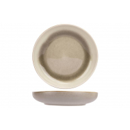 Cosy&Trendy Forest Assiette Creuse - Ø17,5cm - Grès - Crème - Marque Cosy & Trendy - Matériel Poterie - Couleur Crème