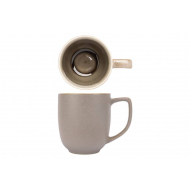 Cosy&Trendy Forest Tasse avec Anse - 370ml - Grès - Crème - Marque Cosy & Trendy - Couleur Crème