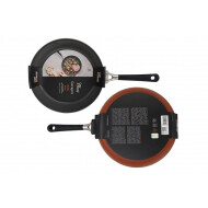 Cosy&Trendy Cerapro Casserole - Ø28cm - Aluminium - Terracotta - Marque Cosy & Trendy - Convient pour Induction,Halogeen,Keramisch,Gaz,Électrique
