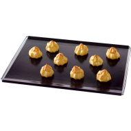 NoStik Feuille de Cuisson Antiadhésive pour Four - Ajustable - 31x41cm - Noir