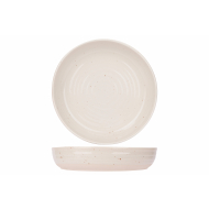 Cosy&Trendy Amuse Bol - Sphères et Mouchetures - Ø21,5xH4,3cm - Grès - Quartz - Marque Cosy & Trendy - Couleur Quartz - Matériel Poterie