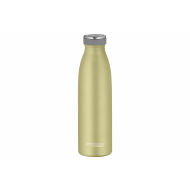 Thermos TC Bouteille à Boisson avec Bouchon à Vis - 500ml - Acier Inoxydable - Vert/Jaune - Contenu 500 ml - Couleur Jaune,Vert