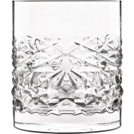 Luigi Bormioli Mixology Textures Verre à Whisky - 380ml - Verre - 6 Pièces - Marque Luigi Bormioli
