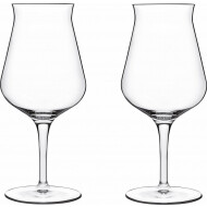 Luigi Bormioli Birrateque Verres à Dégustation de Bière - 420ml - Verre en Cristal - 2 Pièces - Marque Luigi Bormioli