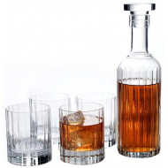 Luigi Bormioli Bach Set à Whisky - Verre - 5 Pièces - Marque Luigi Bormioli