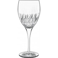 Luigi Bormioli Diamante Wijnglas - 520ml - Glas - 4 Stuks - Merk Luigi Bormioli