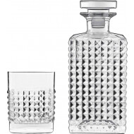 Luigi Bormioli Coffret Whisky Elixir - 20,7x9x9cm - Verre - 5 Pièces - Marque Luigi Bormioli