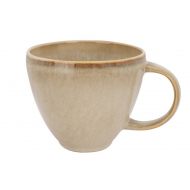 Cosy&Trendy Conico Tasse - Ø10xH8,4cm - 300ml - Grès - Sable - Marque Cosy & Trendy - Couleur Sable
