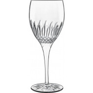 Luigi Bormioli Diamante Wijnglas - 380ml - Glas - 4 Stuks - Merk Luigi Bormioli